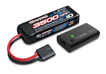 TRX107154-1-BLK MINI-MAXX 4WD schwarz BL-2S Brushless, HD-Teile, mit Akku/Lader